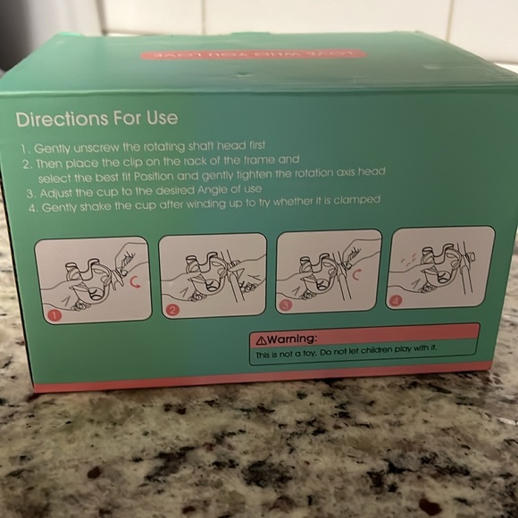 ACCMOR 2 in 1 Stroller Cup & Phone Holder with 360 Degree Adjustable Clip - Picture 5 of 13